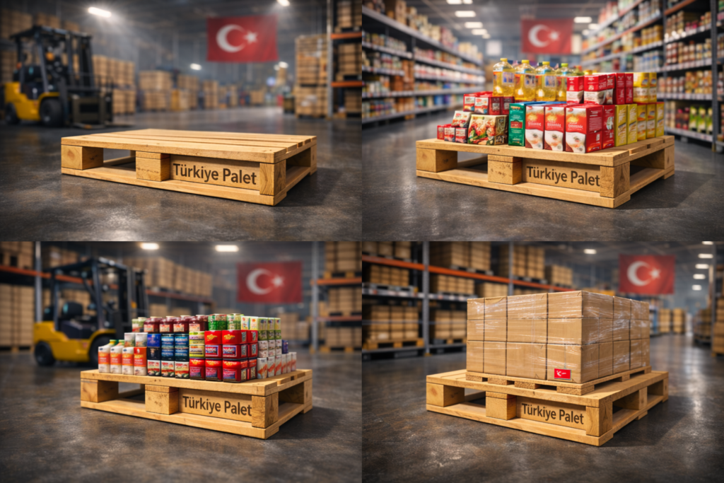 Türkiye Palet üretimi 800x600 yarım euro ahşap palet